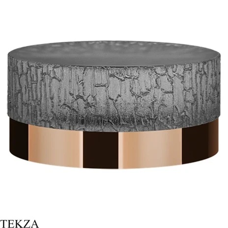 Gessi Incastri Мыльница настольная, Light smoke 75425-030, медь глянец