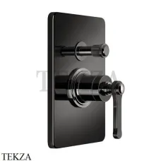 Gessi VENTI20 Смеситель для душа, 2 поток, внешняя часть 65079-706, Black Metal Gessi VENTI20 Смеситель для душа, 2 поток, внешняя часть 65079-706, Black Metal