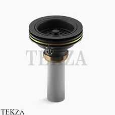 Kohler Duostrainer Донный клапан для кухонной мойки K-8801-BL, Matte Black
