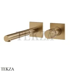 Gessi Incastri Смеситель для раковины, внешняя часть 75088-726, Warm Bronze Br. PVD