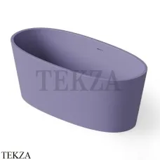 Dea Design Nature Ванна отдельностоящая овальная 160x75 Solid Surface DD8617 1600 14, Lilac №14