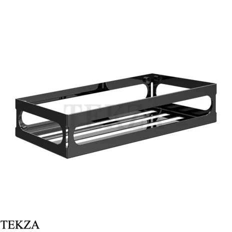 Gessi RILIEVO Полка-решетка в душевую зону 59549-706, Black Metal PVD