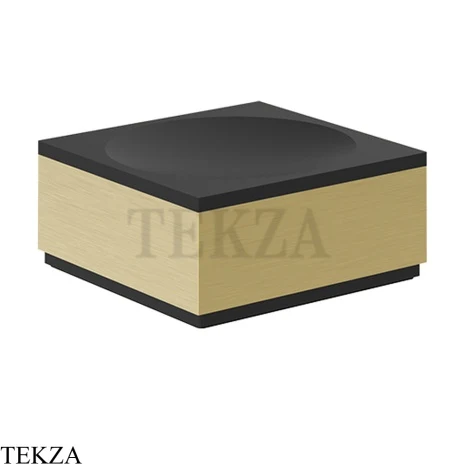 Gessi Jacqueline Мыльница настольная квадратная 77525-727, шампань Brushed