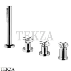 FIMA Carlo Frattini Maxima Смеситель на борт ванны без излива, F5314/2CR, хром глянец