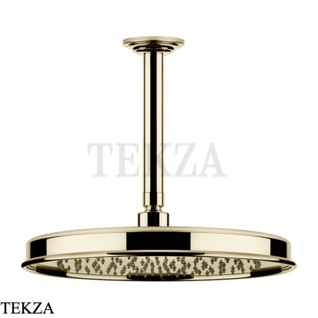 Gessi VENTI20 Верхний душ 300 с потолочным креплением 65153-710, Brass PVD