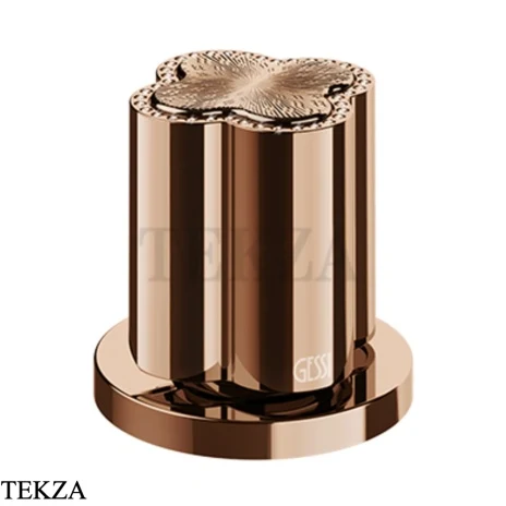 Gessi Ludovica Смеситель-рычаг управления для излива crystals 76300-030, медь глянец