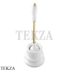Devon&Devon DOROTHY Ершик напольный, керамика 2DOR417OT, золото светлое глянец
