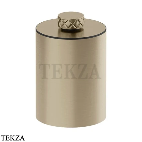 Gessi Pelle Tresse Ведерко, корзина для мусора, 78590-149, Finox Brushed Nickel