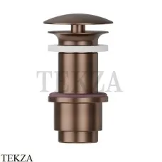 Newform Донный клапан для раковины 65-85 со свободным сливом 229.59.067, PVD Br. Copper Bronze