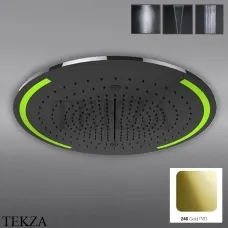 Gessi COLOUR Накладная душевая панель 500, 4 функции 57980-246, Gold PVD