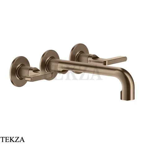 Gessi INCISO Смеситель для раковины излив средний, внешняя часть 58090-761, Coffee Bronze Br. PVD