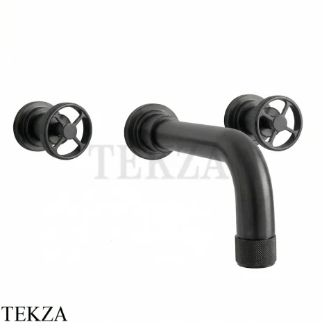 Nicolazzi Arena Смеситель для раковины, внешняя часть 3307EXTNKN44, Brushed Black Nickel