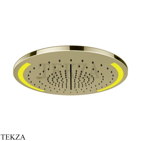 Gessi COLOUR Накладная душевая панель 350, 4 функции 57878-710, Brass PVD