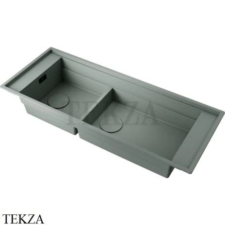 Omoikiri Sintesi Pro 114-2-U/I cn Кухонная мойка Artceramic двойная 4997453, wind green