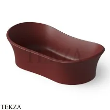 Dea Design Washbasins Раковина настольная 66х34,5 Solid Surface DD9024 660 17, Red Wine №17