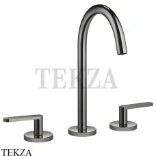 Dornbracht Meta Смеситель для раковины на 3 отверстия 20713661-19, Dark Chrome