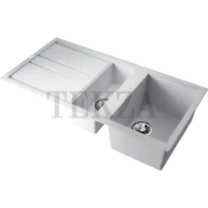 Omoikiri Kitagawa 100-2 Кухонная мойка Artceramic две чаши 4993803 белый