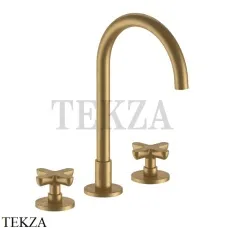 Fantini Icona Classic Смеситель для раковины, без гарнитура 53Q7R007W, Pure Brass PVD