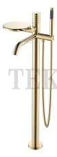 Boheme Stick Смеситель для ванны напольный, комплект Stick 129-GG Gold DIAMOND Gold