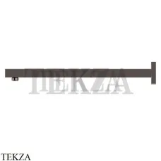 Newform Кронштейн для душа квадратный настенный L=420 26585.59.064, PVD Br. Gun Metal