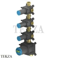 Zucchetti Скрытая часть для термостата на 3 выхода R96732