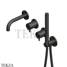 QuadroDesign Source Смеситель для ванны, 2 потока, внешняя часть, 13 69.00 ON, Black Gold