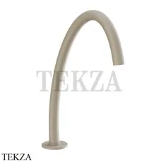 Gessi Origini NEUTRAL Излив для раковины на борт высокий 66025-273, Matte Greige
