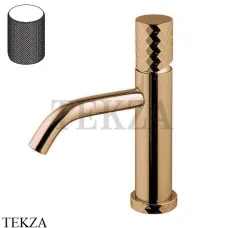 FIMA Carlo Frattini Spillo TECH G Смеситель для раковины, с донным клапаном F3031TXSGZS, Brushed Amber Bronze