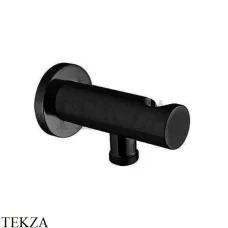 FIMA Carlo Frattini WELLNESS Держатель для душа с подводом воды F2287NS, черный матовый FIMA Carlo Frattini WELLNESS Держатель для душа с подводом воды F2287NS, черный матовый