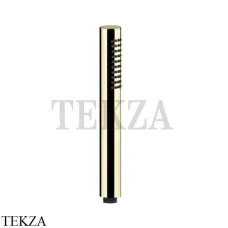 Gessi Shower Душевая лейка 1-х позиционная стержневая 14371-710, Brass PVD