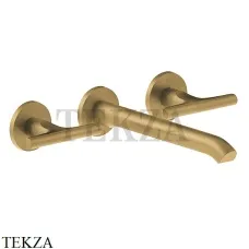 Fantini Sailing Смеситель для раковины, внешняя часть 67P6J013B, Matt British Gold