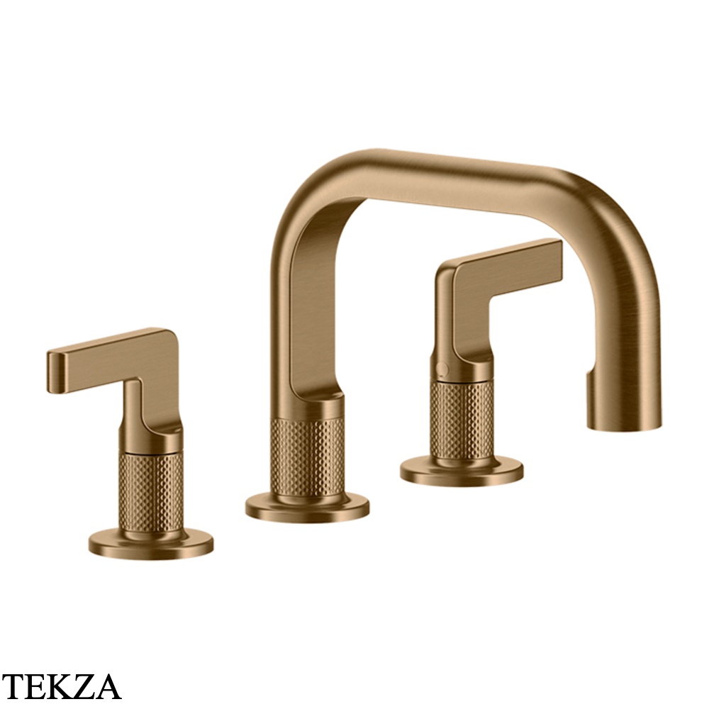 Gessi INCISO Смеситель для раковины, с донным клапаном 58011-726, Warm Bronze Br.