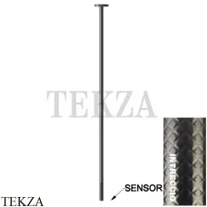 Gessi 316 INTRECCIO Потолочный электронный смеситель для раковины 54124-707, Black Metal Brushed