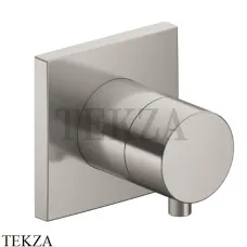 Keuco IXMO Comfort Вентиль запорный, квадрат, внешняя часть 59541051002, Никель шлифованный