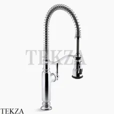 Kohler Tournant Смеситель для кухни полупрофессиональный K-77515-CP, хром глянец
