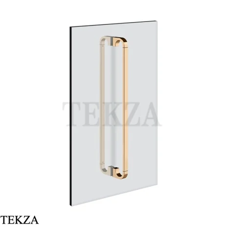 Gessi Perle Полотенцедержатель для крепления на стекло, 45 см 74633-735, бронза глянец