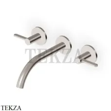 Zucchetti Isy22 Смеситель для раковины 208, внешняя часть ZIS3641.C3, brushed nickel