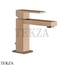 Gessi Rettangolo Смеситель для раковины, с донным клапаном 20001-030, Copper глянец