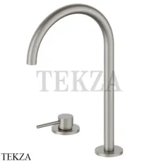 Newform XT Смеситель для раковины высокий, без гарнитура 4220.M0.070, Titanium satin