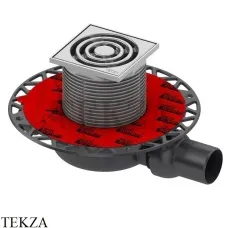 TECEdrainpoint S 110 Комплект трап дренажный низкий с универсальным фланцем Seal System 3601100