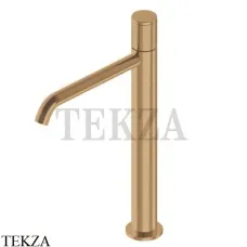 Gattoni MD Смеситель для раковины, RONCO, с донным клапаном MD113/22VB, Old Brass