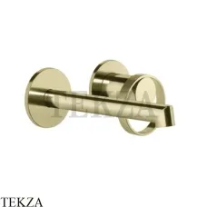 Gessi ANELLO Смеситель для раковины, с коротким изливом, внешняя часть 63381-710, Brass PVD