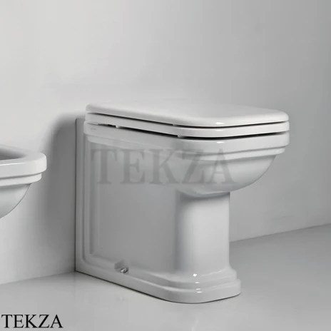 Kerasan Waldorf Унитаз напольный пристенный, 411801, белый глянец