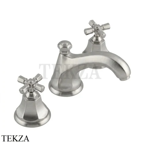 Nicolazzi TEIDE FOUR Смеситель для раковины, с донным клапаном 1908CB45, хром Brushed