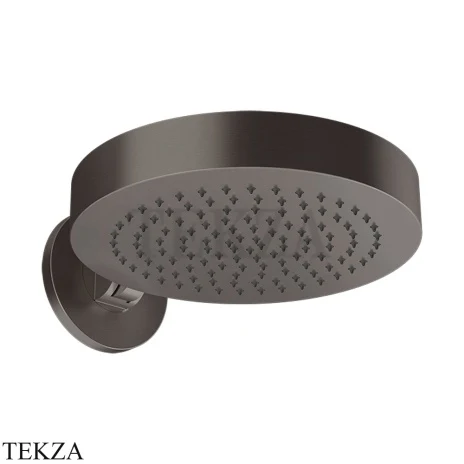 Gessi Origini NATURE Верхний душ настенный, поворотный 66150-707, Black Metal Brushed