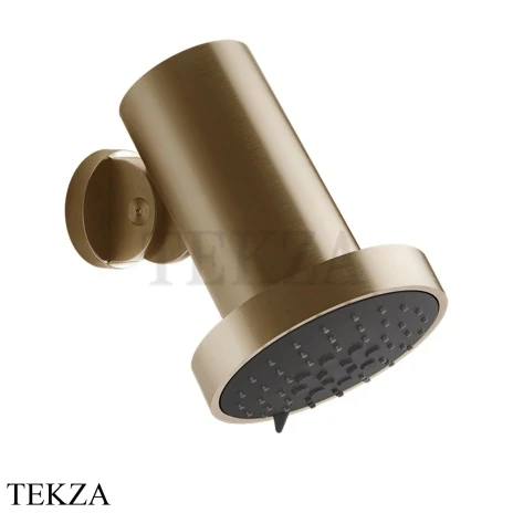Gessi 316 SPOTWATER FLESSA Душевая головка настенная, 3 функции 57249-726, Warm Steel Brushed PVD