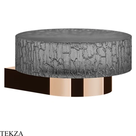Gessi Incastri Мыльница настенная, Light smoke 75401-030, медь глянец