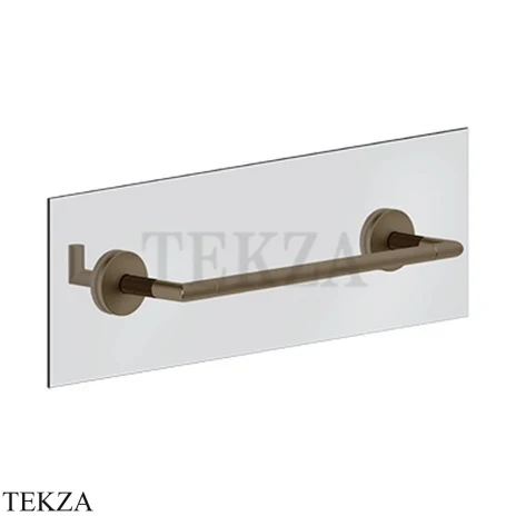 Gessi INGRANAGGIO Полотенцедержатель для крепления на стекло, 30 см 63924-761, Coffee Bronze Br. PVD