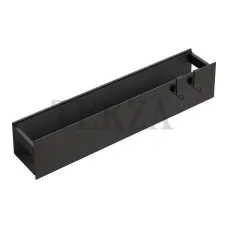 Boheme Space Полка настенная с крючками 60см (доп. аксессуары) Space 10966-SGM Shine gun metal