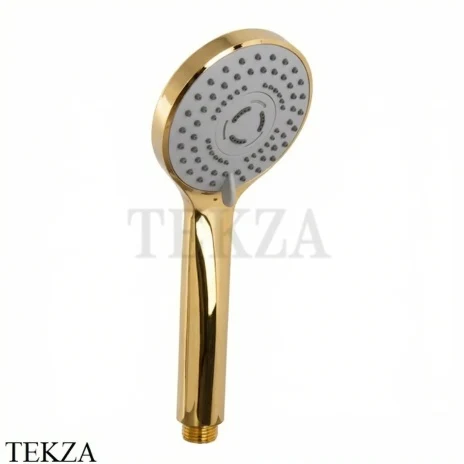 FIMA Carlo Frattini WELLNESS Ручной душ с защитой от извести 3-х режимный, F2298OR, золото глянец